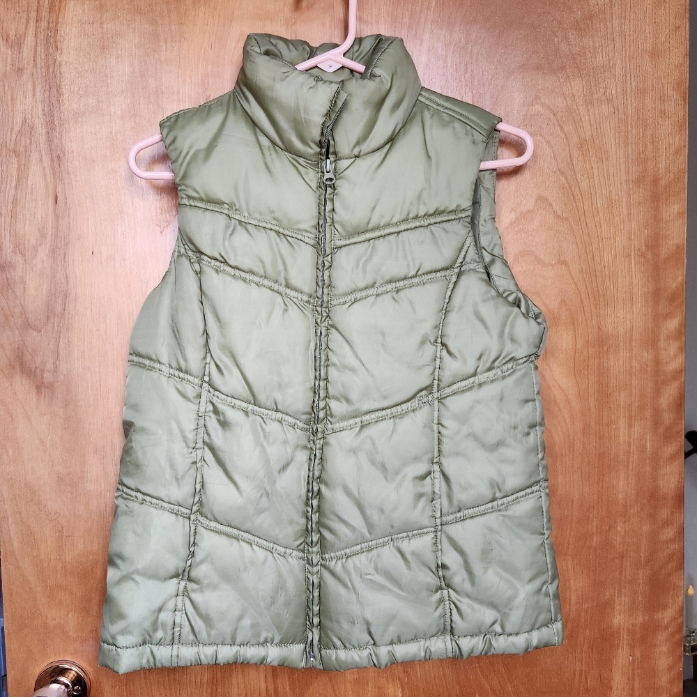 Merona Sage Green Puffer Vest